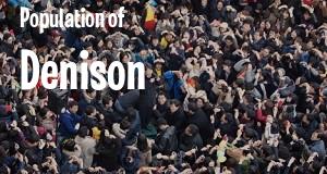 Population of Denison, TX