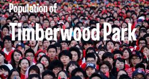 Population of Timberwood Park, TX