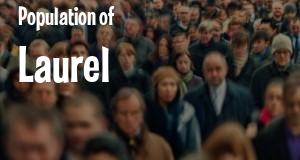 Population of Laurel, FL