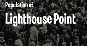 Population of Lighthouse Point, FL