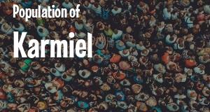 Population of Karmiel