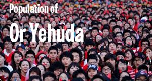 Population of Or Yehuda