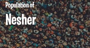 Population of Nesher
