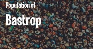Population of Bastrop, TX