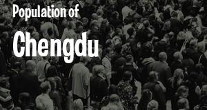 Population of Chengdu