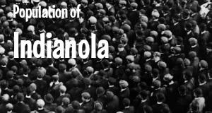 Population of Indianola, MS