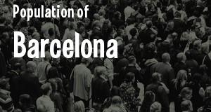 Population of Barcelona