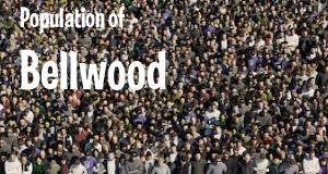 Population of Bellwood, IL