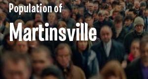Population of Martinsville, IN