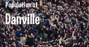 Population of Danville, IN