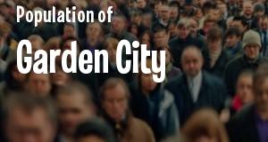 Population of Garden City, ID