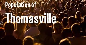 Population of Thomasville, GA