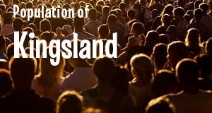 Population of Kingsland, GA