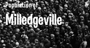 Population of Milledgeville, GA