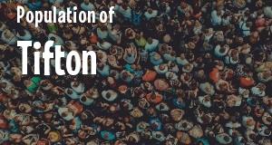 Population of Tifton, GA