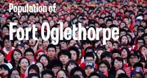 Population of Fort Oglethorpe, GA