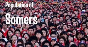 Population of Somers, CT