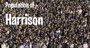 Population of Harrison, AR