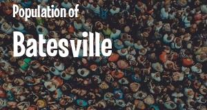 Population of Batesville, AR