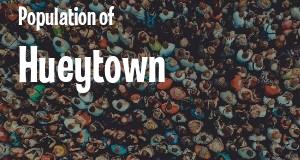 Population of Hueytown, AL