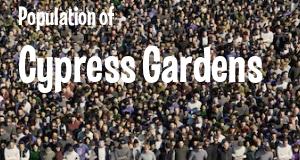 Population of Cypress Gardens, FL