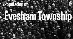 Population of Evesham Township, NJ