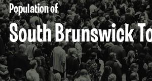 Population of South Brunswick Township, NJ