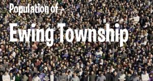 Population of Ewing Township, NJ