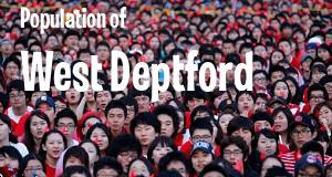 Population of West Deptford, NJ