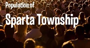 Population of Sparta Township, NJ