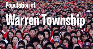 Population of Warren Township, NJ