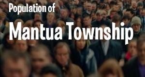 Population of Mantua Township, NJ