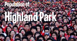 Population of Highland Park, NJ
