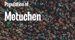 Population of Metuchen, NJ