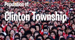 Population of Clinton Township, NJ