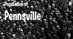 Population of Pennsville, NJ