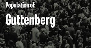 Population of Guttenberg, NJ