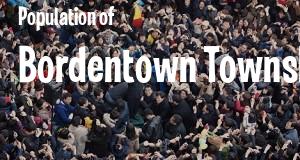 Population of Bordentown Township, NJ