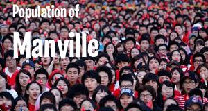 Population of Manville, NJ