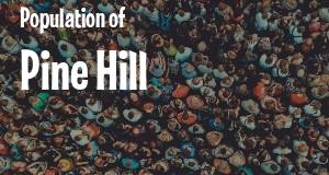 Population of Pine Hill, NJ
