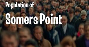 Population of Somers Point, NJ