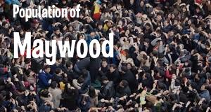 Population of Maywood, NJ