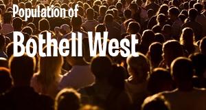 Population of Bothell West, WA