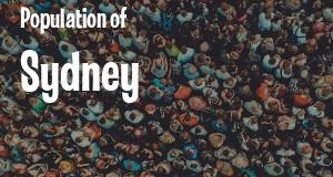 Population of Sydney