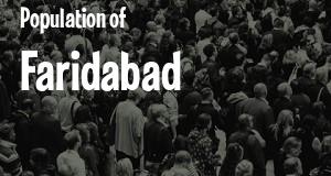 Population of Faridabad