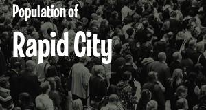 Population of Rapid City, SD
