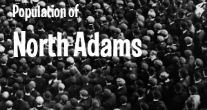 Population of North Adams, MA