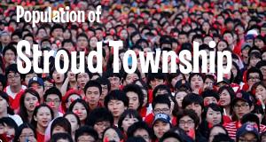 Population of Stroud Township, PA