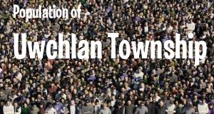 Population of Uwchlan Township, PA