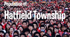 Population of Hatfield Township, PA